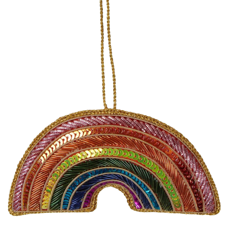 Rainbow Sequin Decoration | Natalie Jayne Interiors | Perth, WA