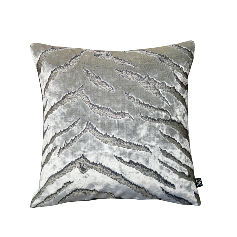Bengal Tiger Cushion - Onyx - 50 x 50
