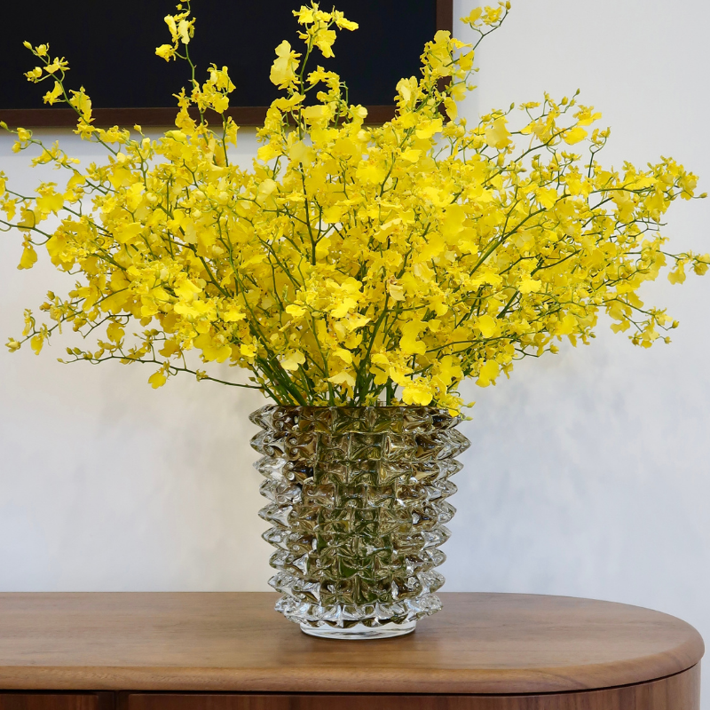 Julia Vase - Smoked Glass