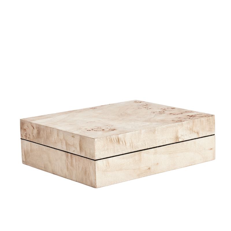 wooden Heritage Burl Box 