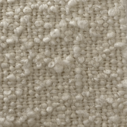 Fabric Swatch - White Boucle