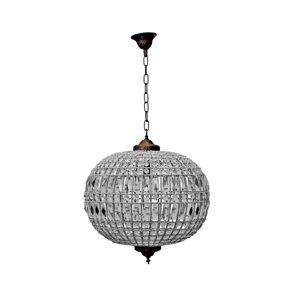 Palermo 1 light pendant | Brass & Glass Hanging Lamp | Lighting & Ceiling Pendants Perth WA