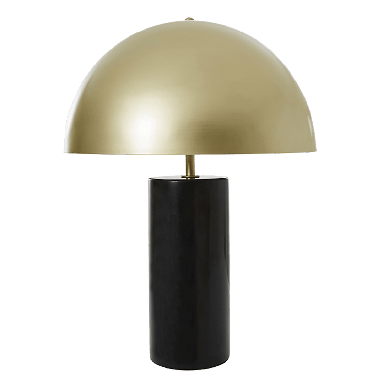 Black marble lamp with golden dome lamp shade | Lighting and lamps, Perth WA