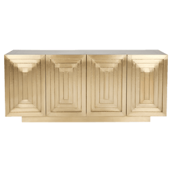 Art deco style gold vintage 4 door buffet | Buffets & consoles, Perth WA