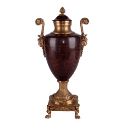 Wooden French style trophy vase | Luxury decorative accessories - Perth WA