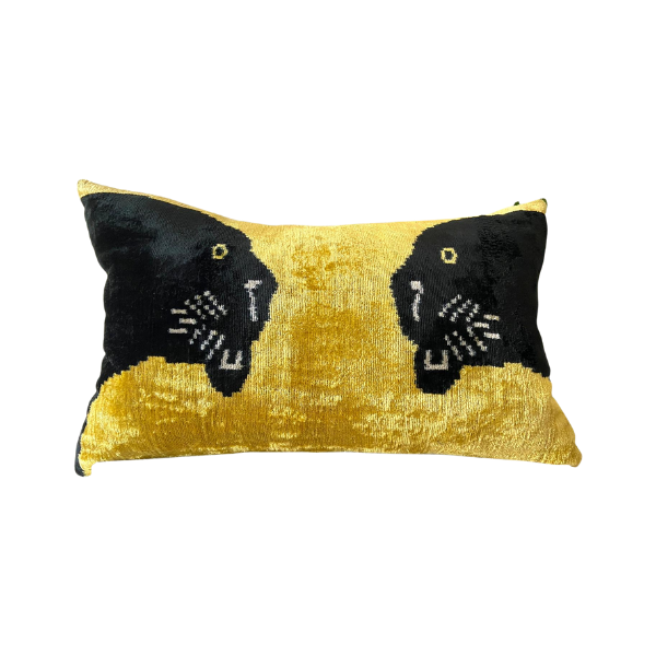 Ikat Panther Pillow | Natalie Jayne Interiors | Perth, WA