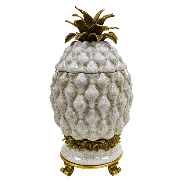 Grande Pineapple Jar Cream | Natalie Jayne Interiors | Perth, WA