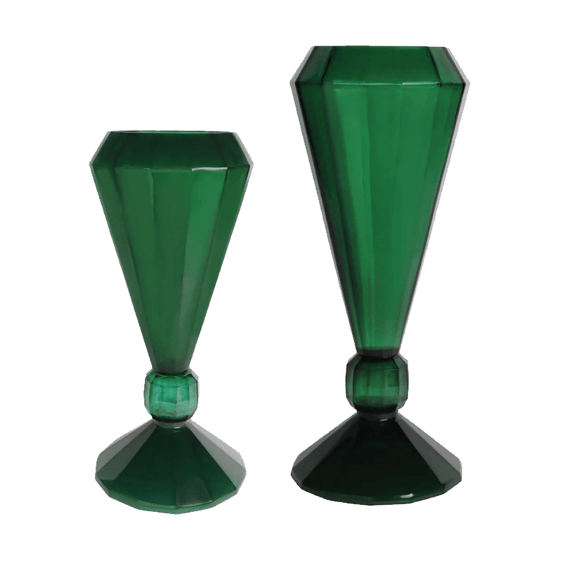 Art deco emerald green diamond jade vase | Homeware | Perth, WA