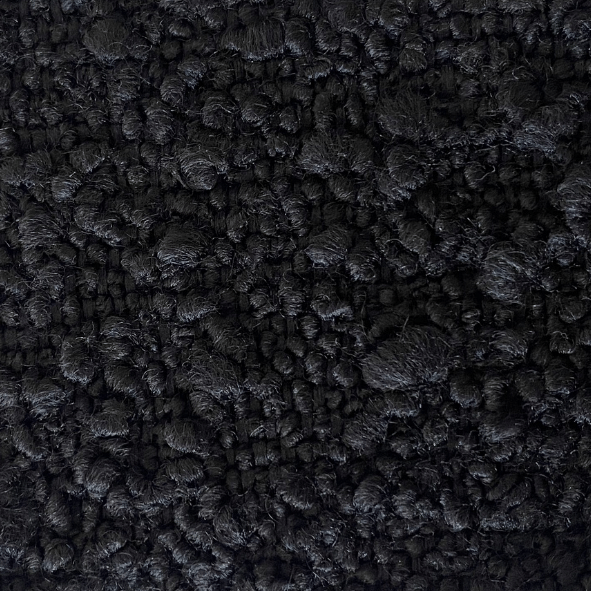 Fabric Swatch - Black Boucle