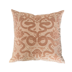 Signature Cushion Pink Serpent | Natalie Jayne Interiors | Perth, WA | Luxury Accessories