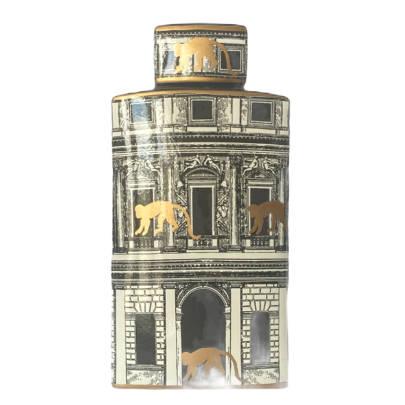 Pierre Monkey Ceramic Jar Large | Natalie Jayne Interiors | Perth, WA