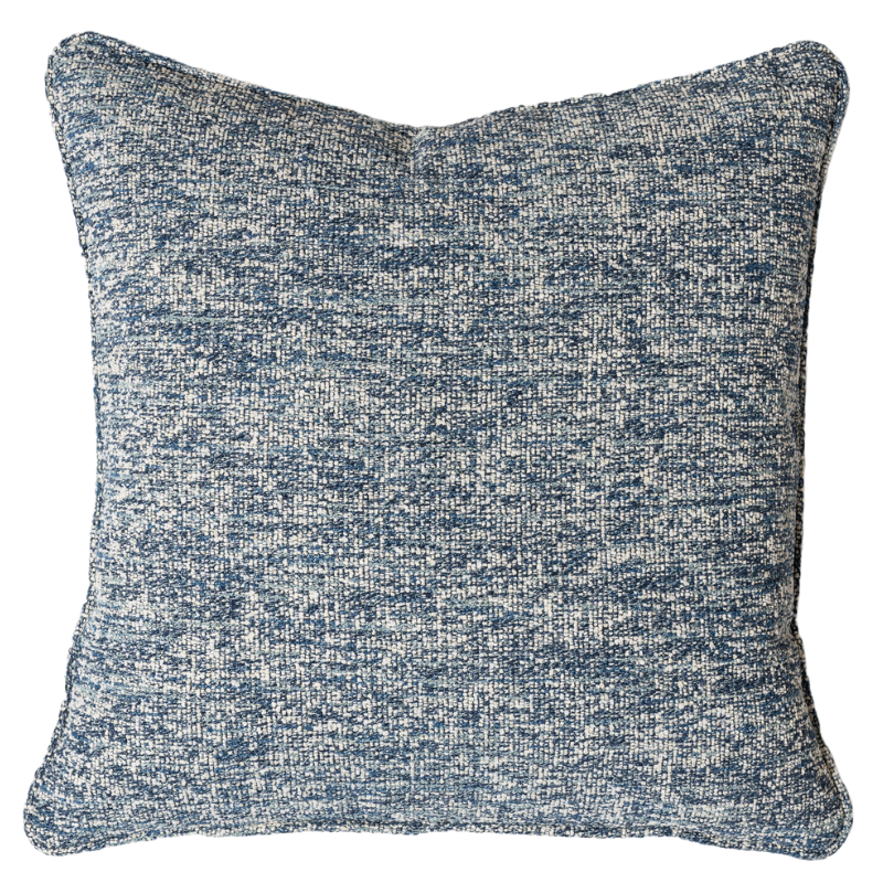 Premier Cushion Azure Tweed | Natalie Jayne Interiors | Perth, WA