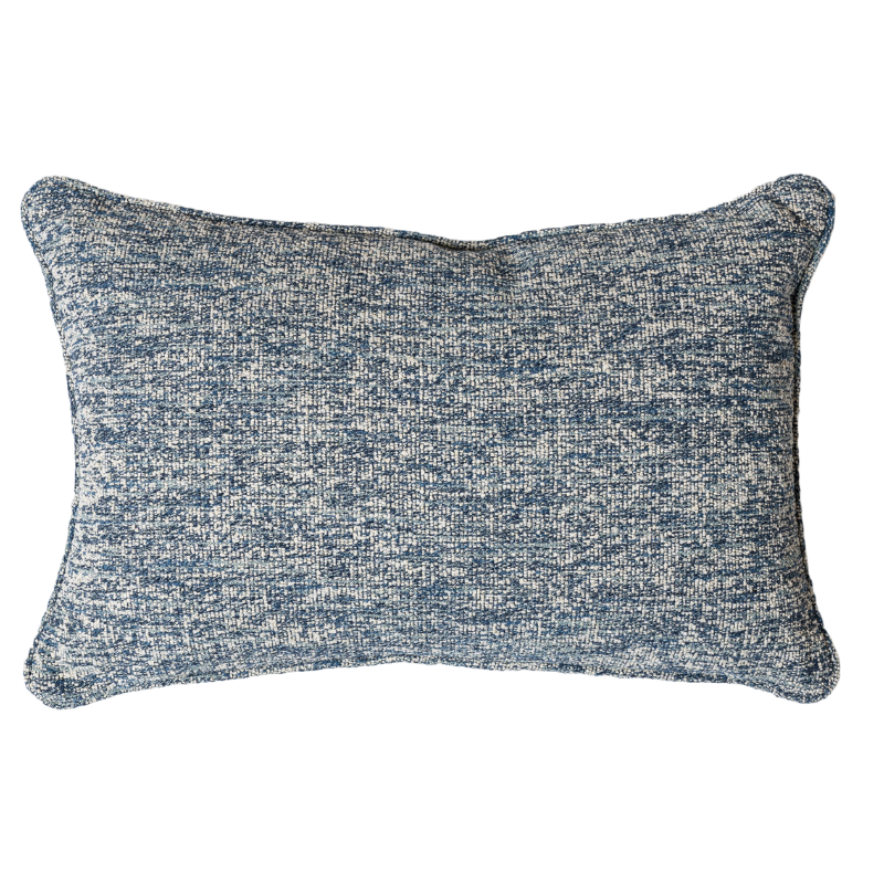 Premier Cushion Azure Tweed | Natalie Jayne Interiors | Perth, WA