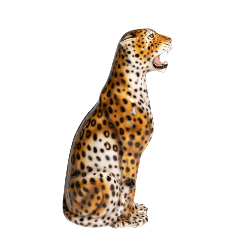 Large Sitting Leopard Tawny | Articolo | Perth, WA