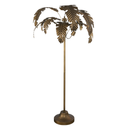 Bahama Palm Floor Lamp Gold | Natalie Jayne Interiors | Perth, WA