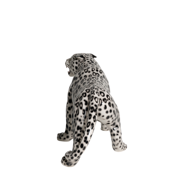 Walking Leopard Black and White | Articolo | Perth, WA | Luxury Home Accessories