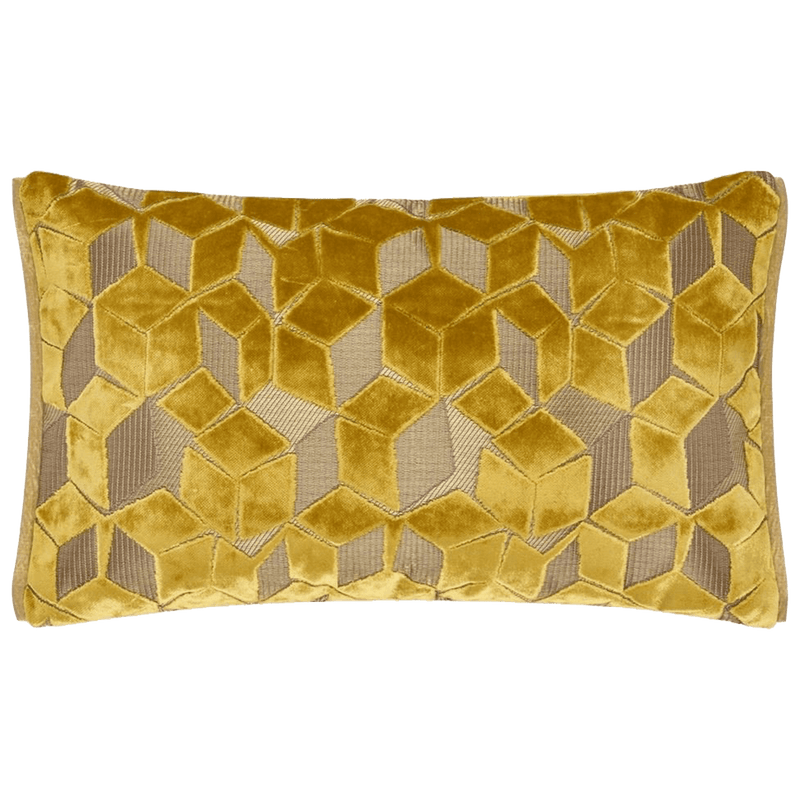 Designers Guild Fitzrovia Lumbar Cushion - Ochre Yellow | Perth WA