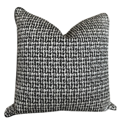 Houndstooth Tweed Cushion | Natalie Jayne Interiors | Perth, WA