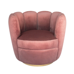 London Swivel Chair Orchid | Natalie Jayne Interiors | Perth, WA | Luxury Chairs and Accessories