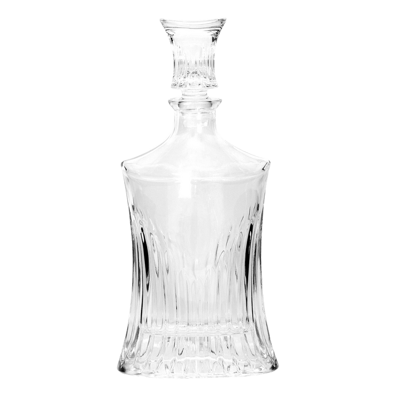 Antique style round fluted decanter - Luxury Barware | Perth WA