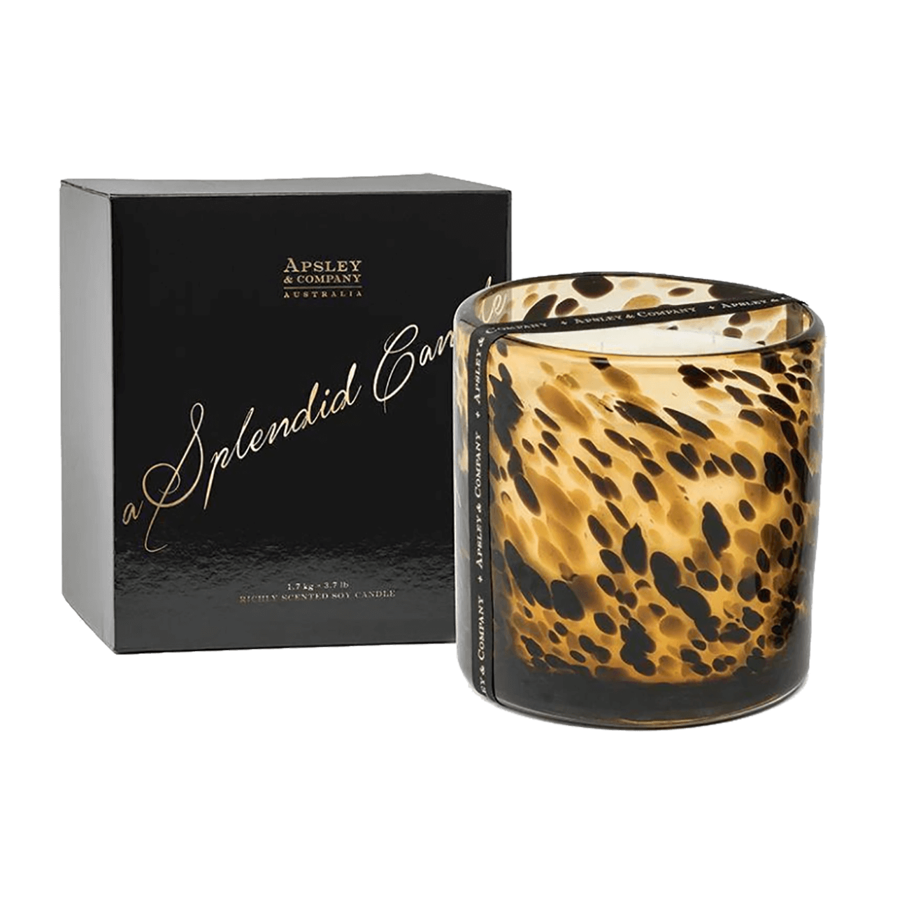 Apsley & Company Luxury Candle 1.7kg - Vesuvius | Scented & Fraganced candles - Perth WA