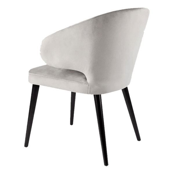 Jackson Velvet Dining Chair - Grey