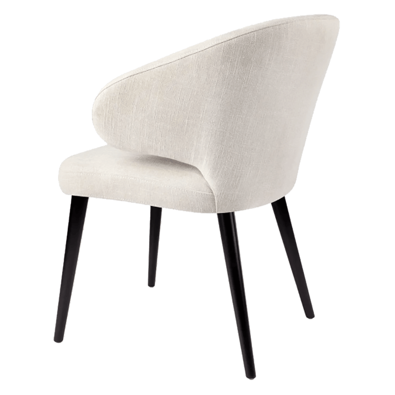Jackson Linen Dining Chair - Natural