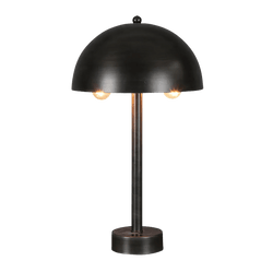 Matte black dome metallic table lamp | Ceiling lighting and lamps - Perth WA