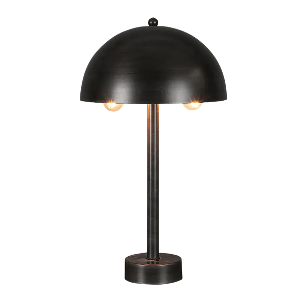 Matte black dome metallic table lamp | Ceiling lighting and lamps - Perth WA