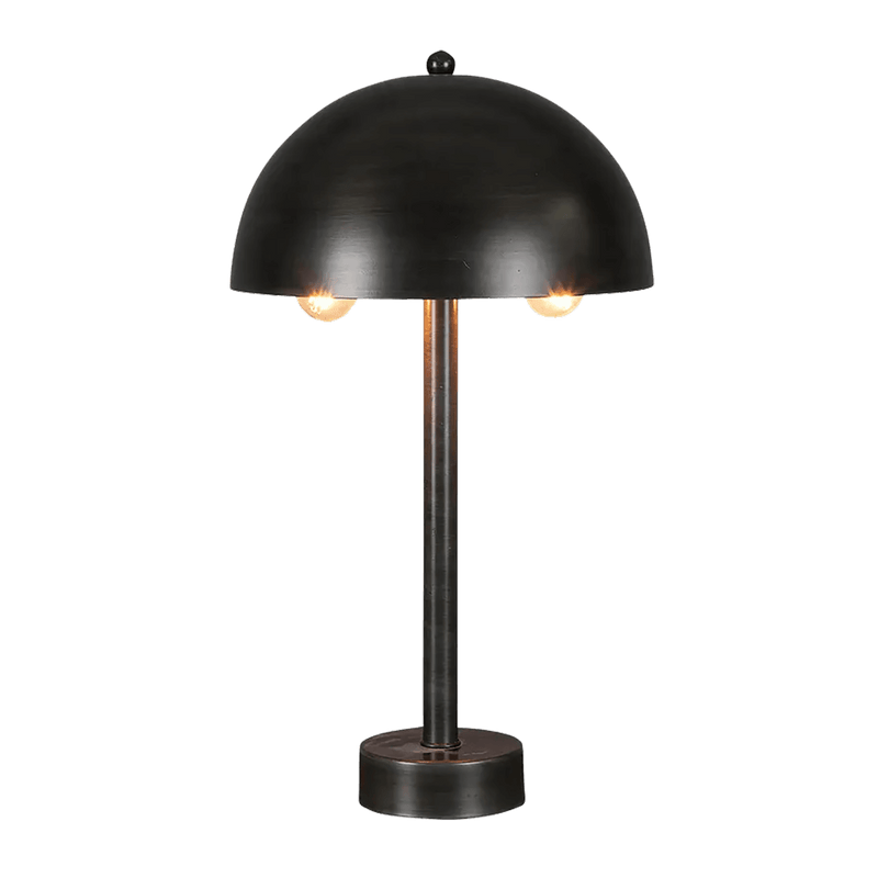 Matte black dome metallic table lamp | Ceiling lighting and lamps - Perth WA