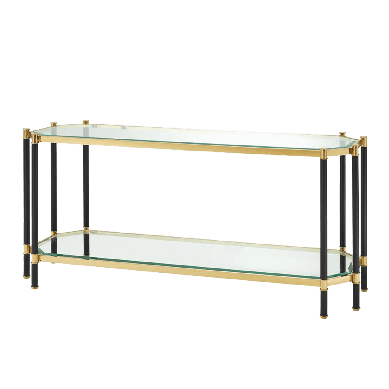 Art deco black/gold Console Table | Console & Hallway table Perth WA