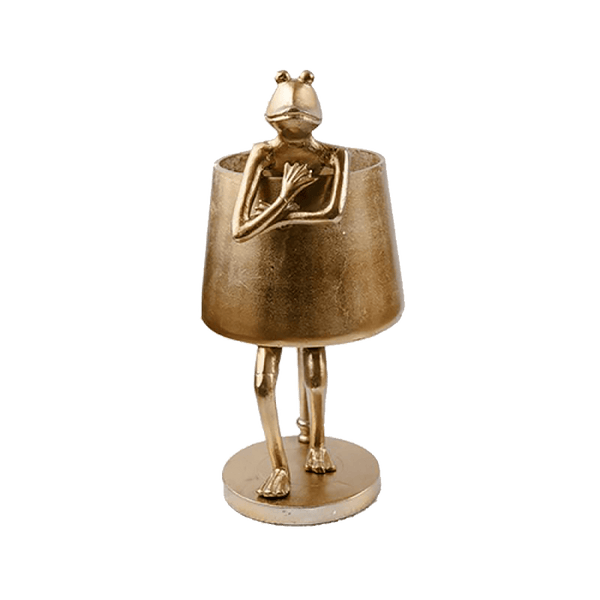 Bronze Frog Lamp
