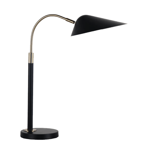 Huntsy Curved Table Lamp // Kenya 56cm H - Lighting, Desk Lamps - Perth WA